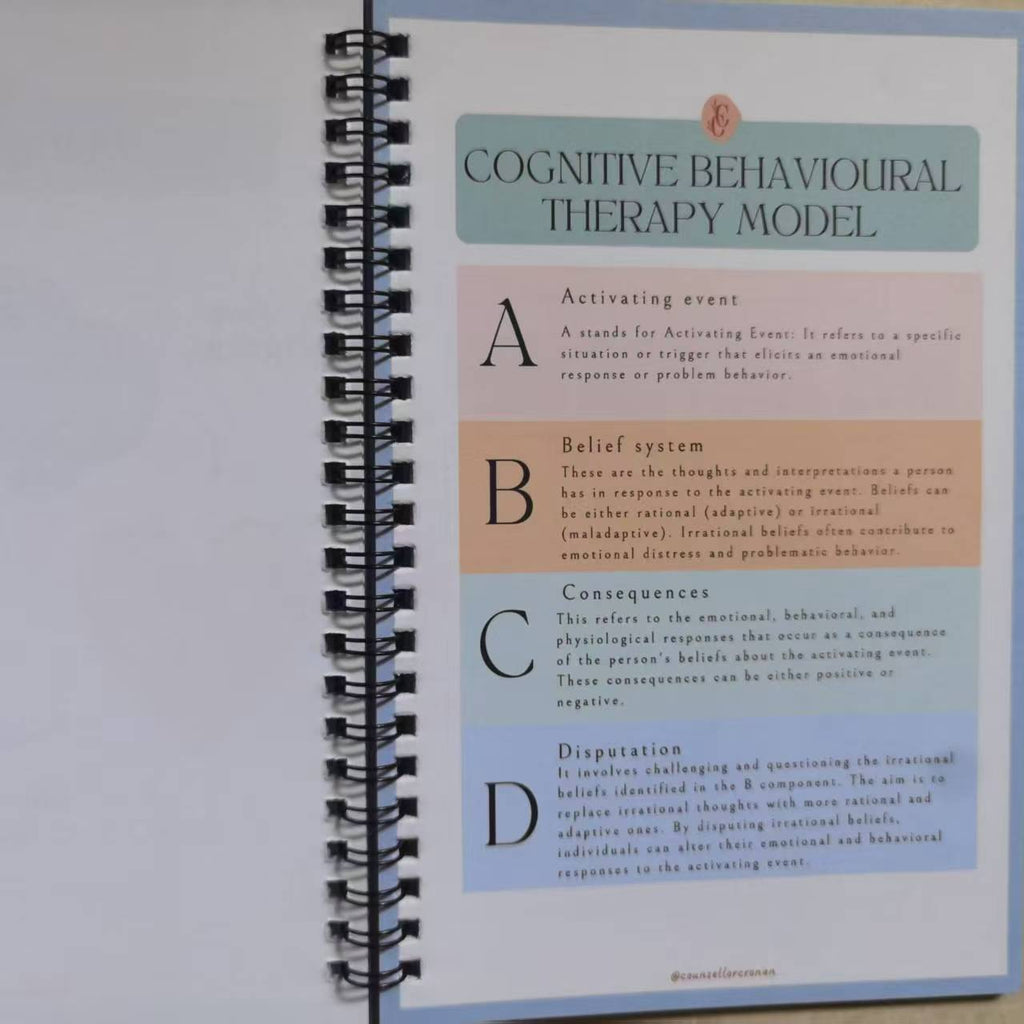 Mood Notebook Management Anxiety Diary